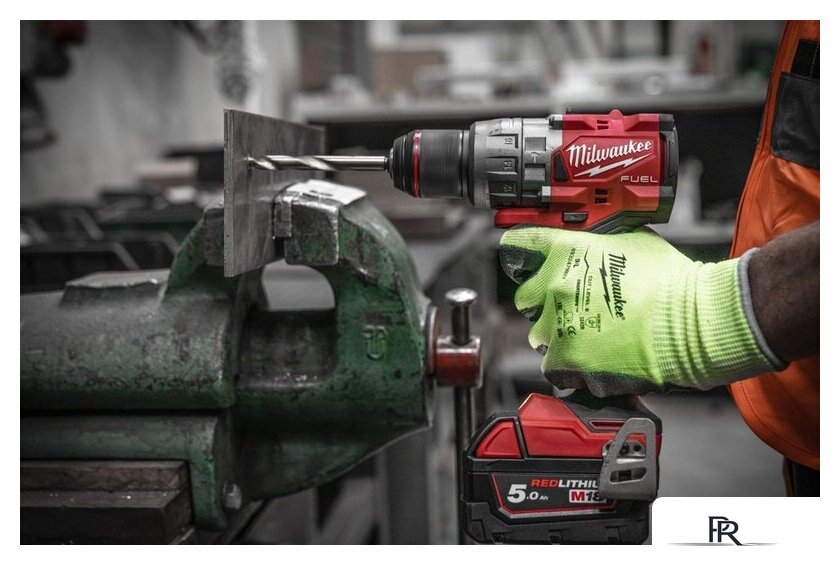 Ударная дрель-шуруповерт Milwaukee M18 FUEL M18FPD3-502X 4933479860 (с 2-мя АКБ, кейс) - Изображение №15 — Интернет-магазин ПроЗаказ