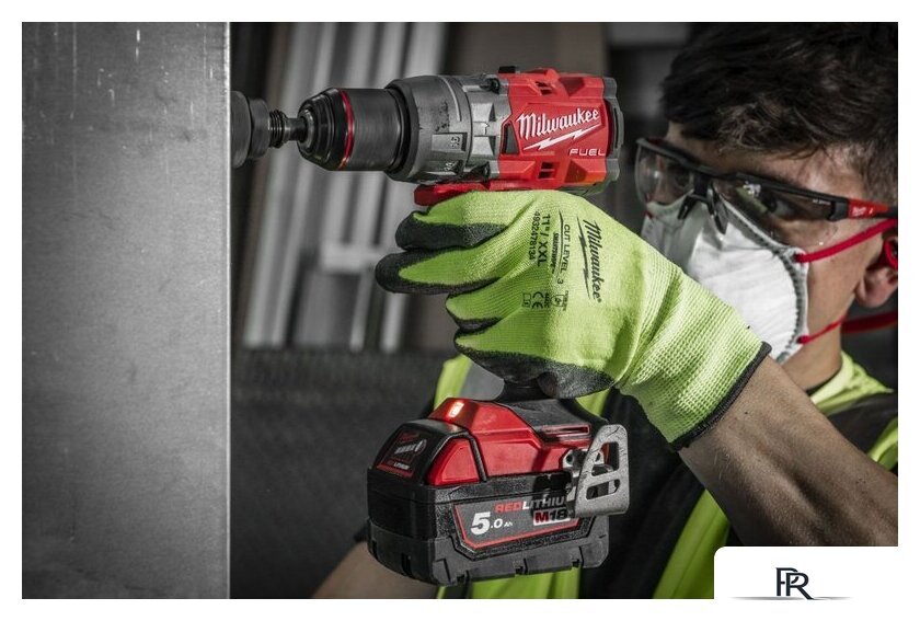 Ударная дрель-шуруповерт Milwaukee M18 FUEL M18FPD3-502X 4933479860 (с 2-мя АКБ, кейс) - Изображение №21 — Интернет-магазин ПроЗаказ