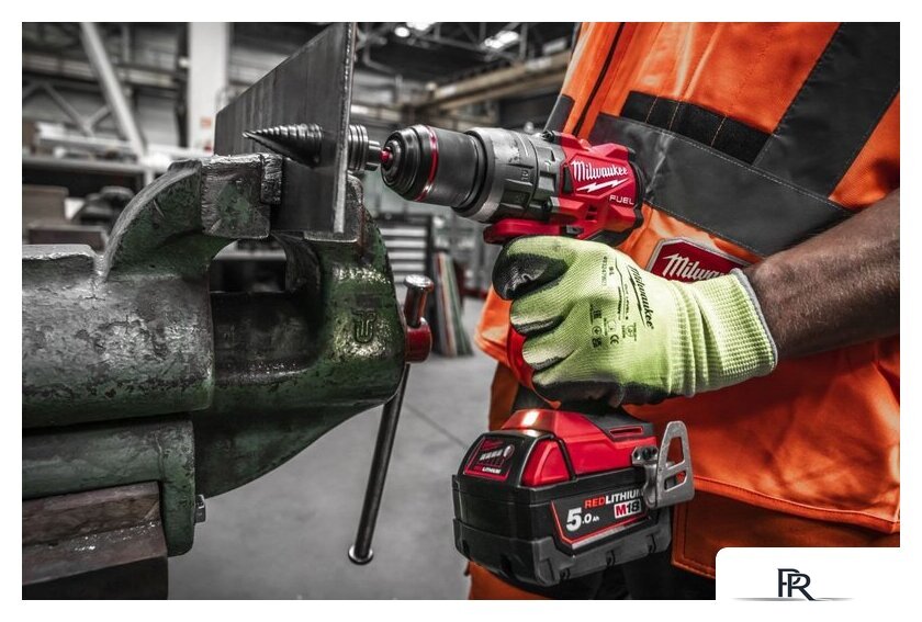 Ударная дрель-шуруповерт Milwaukee M18 FUEL M18FPD3-502X 4933479860 (с 2-мя АКБ, кейс) - Изображение №11 — Интернет-магазин ПроЗаказ
