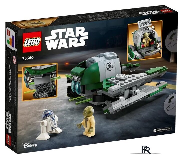 Конструктор LEGO Star Wars 75360 Джедайский истребитель Йоды - Изображение №2 — Интернет-магазин ПроЗаказ