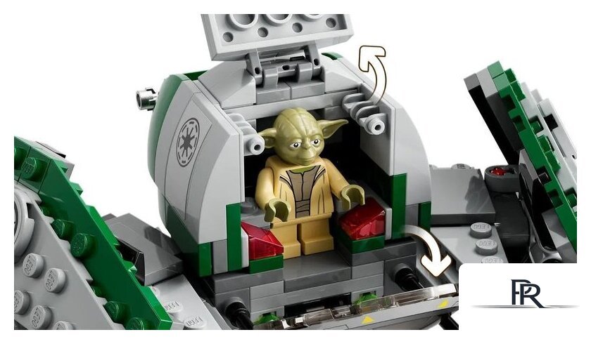 Конструктор LEGO Star Wars 75360 Джедайский истребитель Йоды - Изображение №5 — Интернет-магазин ПроЗаказ