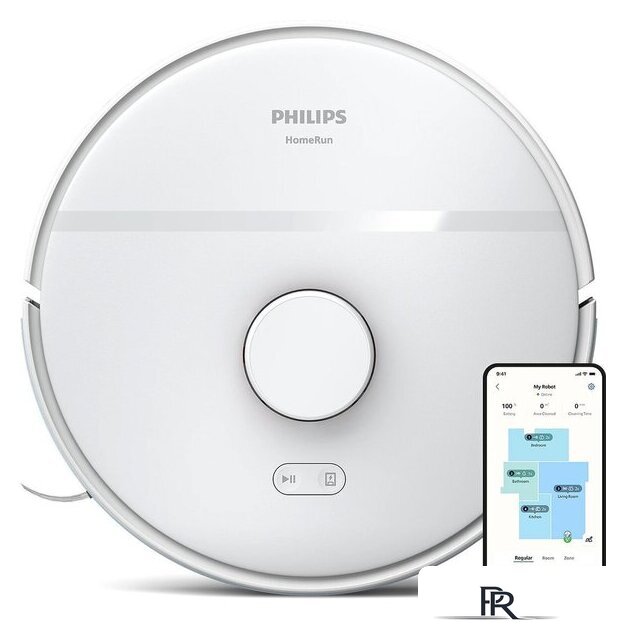 Робот-пылесос Philips HomeRun 2000 series Arctic White XU2000/20 - Изображение №1 — Интернет-магазин ПроЗаказ