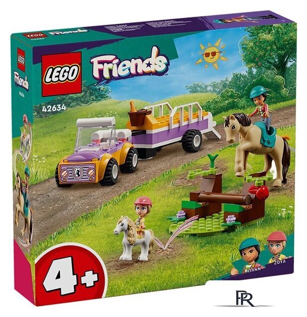 Конструктор LEGO Friends 42634 Трейлер с лошадьми и пони - Изображение №1 — Интернет-магазин ПроЗаказ