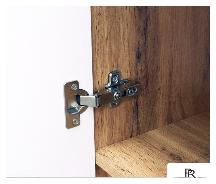  Doratiz Шкаф-пенал для ванной Сицилия 40 2712.312 (дуб вотан, подвесной) - Изображение №10 — Интернет-магазин ПроЗаказ