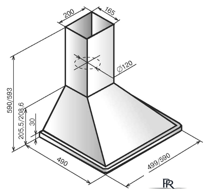 Кухонная вытяжка Elikor Оптима 60Н-400-К3Л (нержавеющая сталь) - Изображение №2 — Интернет-магазин ПроЗаказ