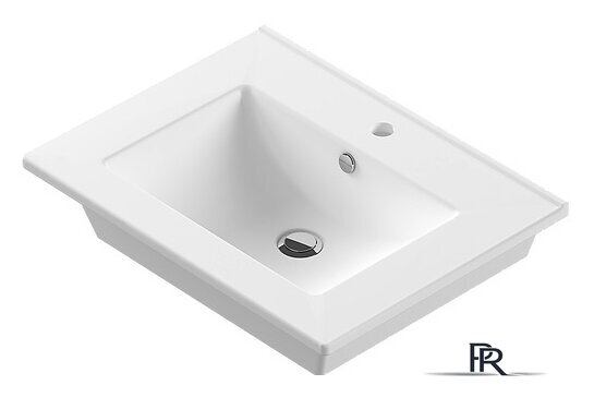 Умывальник Sanita Luxe Quadro 60 60.9x47 - Изображение №1 — Интернет-магазин ПроЗаказ