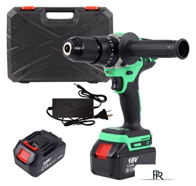 Ударная дрель-шуруповерт Zitrek Green Impact 18V 063-4045 (с 2-мя АКБ, кейс) - Изображение №1 — Интернет-магазин ПроЗаказ