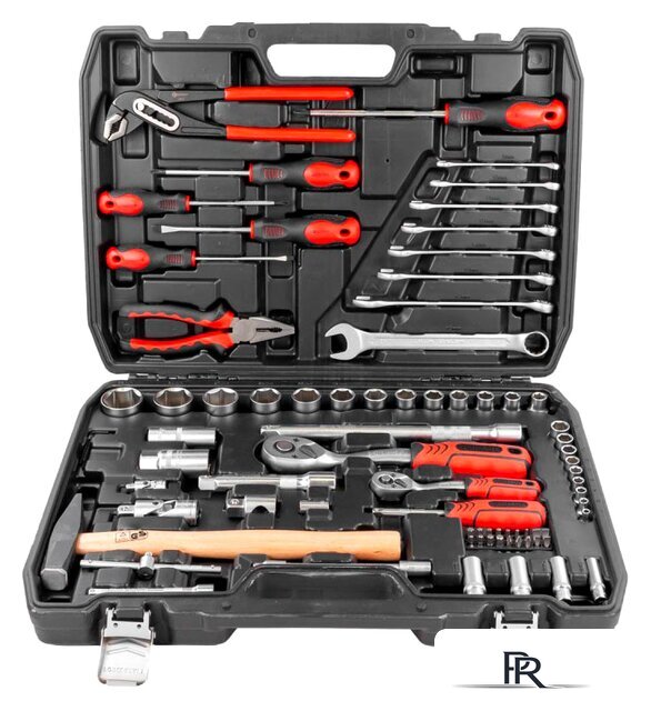 Универсальный набор инструментов ForceKraft FK-4772-5 (77 предметов) - Изображение №1 — Интернет-магазин ПроЗаказ