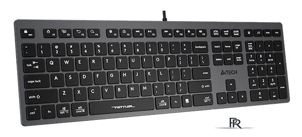 Клавиатура A4Tech Fstyler FX50 (серый) - Изображение №3 — Интернет-магазин ПроЗаказ