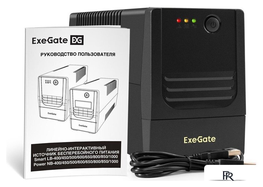 Источник бесперебойного питания ExeGate Power NB-650.LED.AVR.2SH.USB - Изображение №7 — Интернет-магазин ПроЗаказ