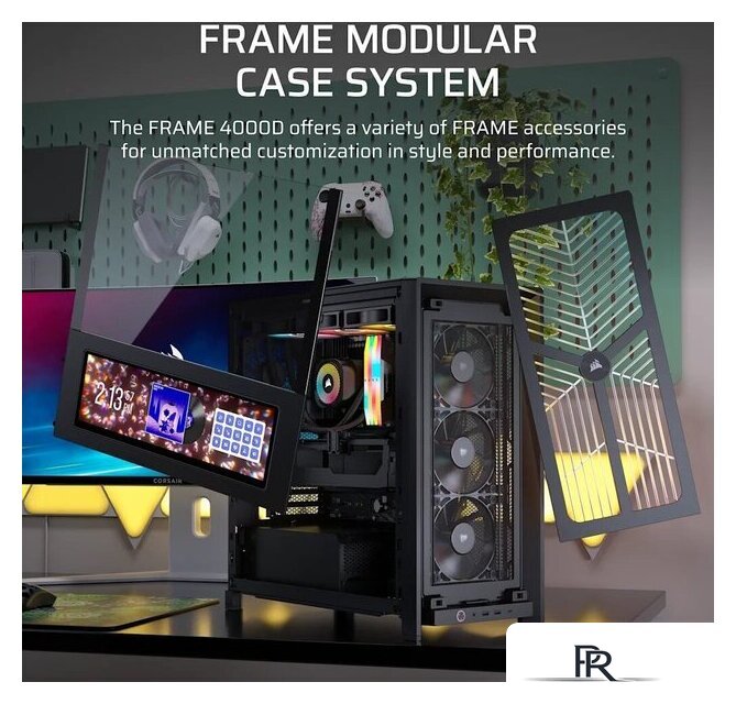 Корпус Corsair Frame 4000D Wood RS CC-9011340-WW - Изображение №6 — Интернет-магазин ПроЗаказ