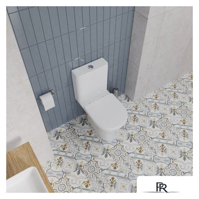 Унитаз напольный Lauter W224 2110224 + гигиенический душ Rainix 21LT7712BM (горизонтальный выпуск) - Изображение №15 — Интернет-магазин ПроЗаказ