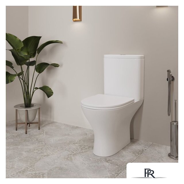 Унитаз напольный Lauter W224 2110224 + гигиенический душ Rainix 21LT7712BM (горизонтальный выпуск) - Изображение №12 — Интернет-магазин ПроЗаказ