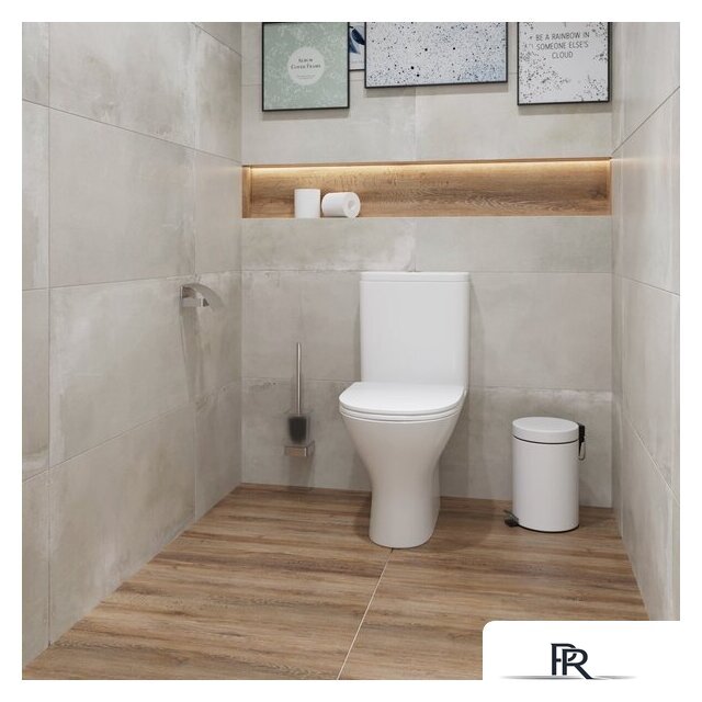 Унитаз напольный Lauter W224 2110224 + гигиенический душ Rainix 21LT7712BM (горизонтальный выпуск) - Изображение №21 — Интернет-магазин ПроЗаказ