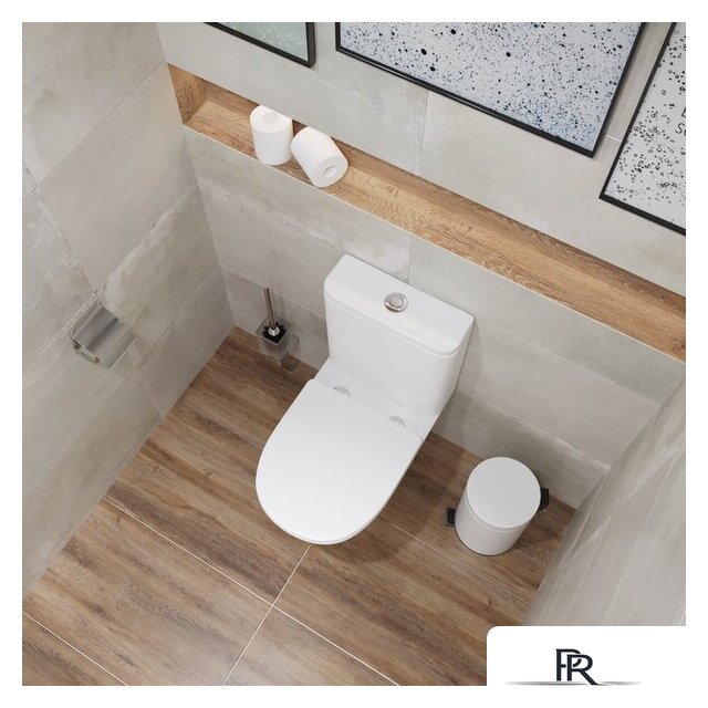 Унитаз напольный Lauter W224 2110224 + гигиенический душ Rainix 21LT7712BM (горизонтальный выпуск) - Изображение №20 — Интернет-магазин ПроЗаказ