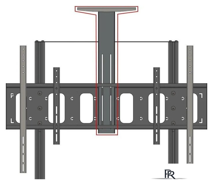 Полка для стойки PL FS-800/2.B - Изображение №2 — Интернет-магазин ПроЗаказ