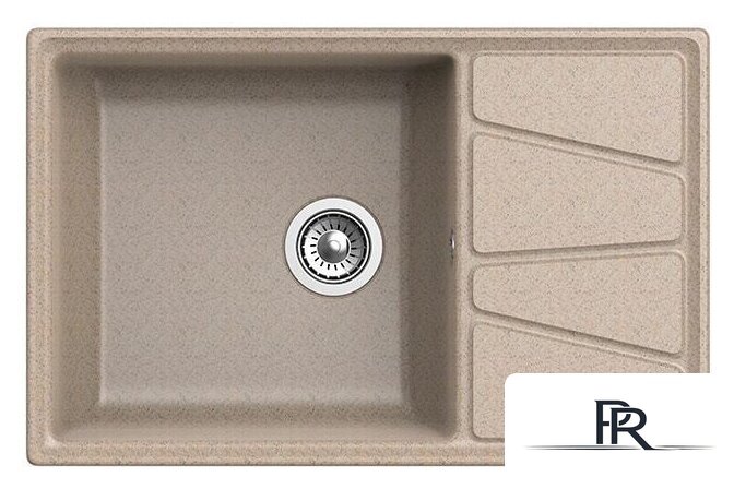 Кухонная мойка GranFest GF-V-780L (песочный) - Изображение №2 — Интернет-магазин ПроЗаказ