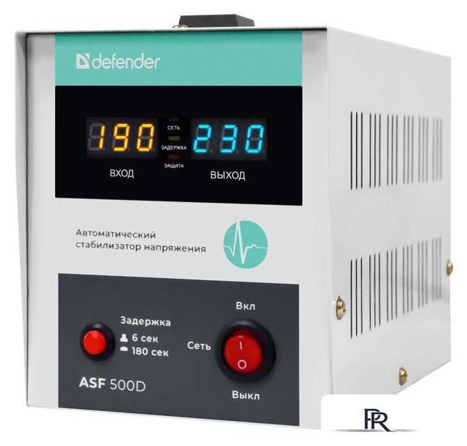 Стабилизатор напряжения Defender ASF 500D - Изображение №2 — Интернет-магазин ПроЗаказ