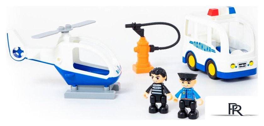 Конструктор Полесье 77530 Полицейский участок - Изображение №5 — Интернет-магазин ПроЗаказ