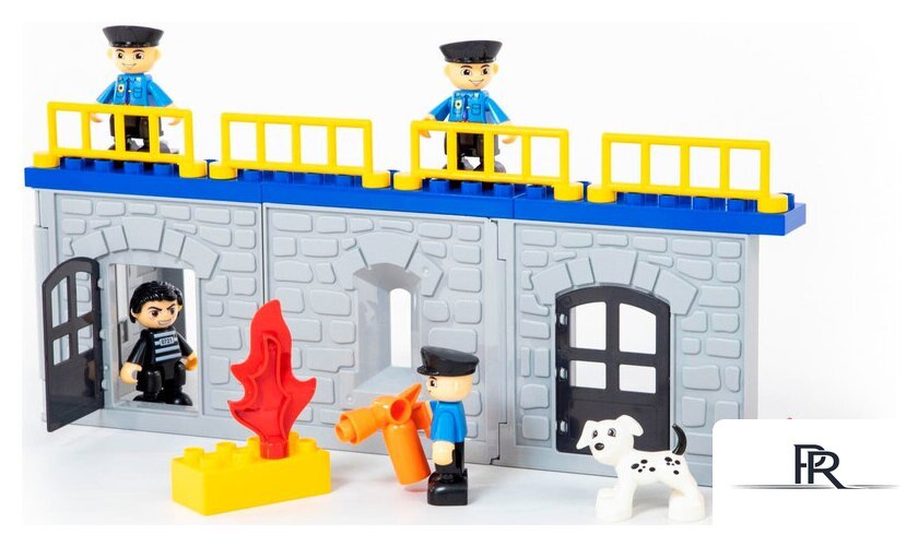 Конструктор Полесье 77530 Полицейский участок - Изображение №6 — Интернет-магазин ПроЗаказ