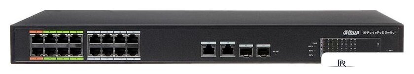 Управляемый коммутатор 2-го уровня Dahua LR2218-16ET-240 - Изображение №1 — Интернет-магазин ПроЗаказ