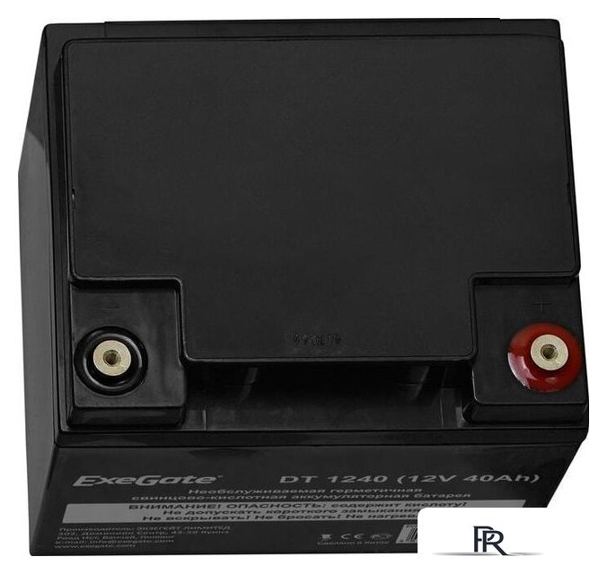 Аккумулятор для ИБП ExeGate DT 1240 (12В, 40 А·ч) - Изображение №3 — Интернет-магазин ПроЗаказ