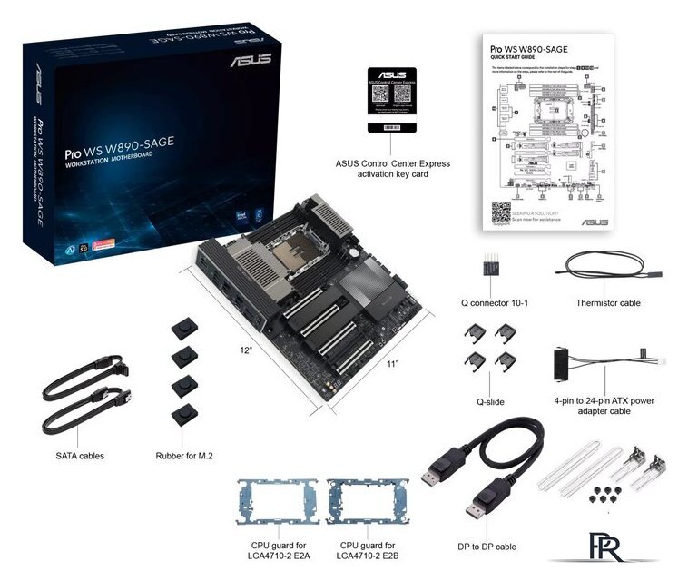 Материнская плата ASUS Pro WS W890-SAGE - Изображение №7 — Интернет-магазин ПроЗаказ