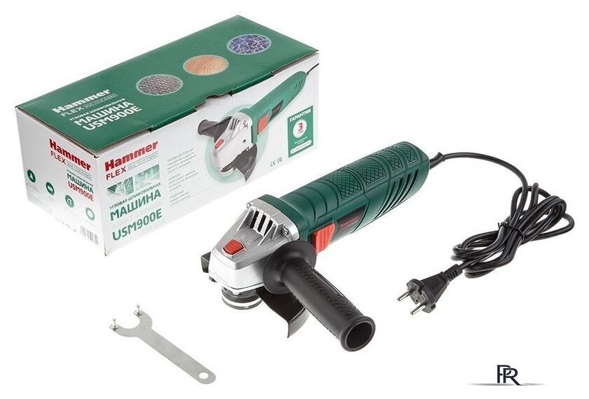 Угловая шлифмашина Hammer USM900E - Изображение №9 — Интернет-магазин ПроЗаказ
