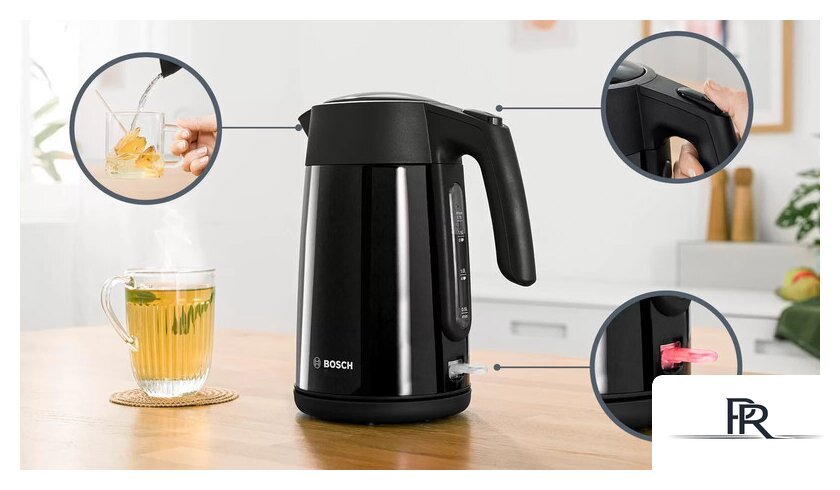Электрический чайник Bosch TWK7L463 - Изображение №2 — Интернет-магазин ПроЗаказ