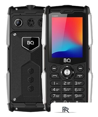 Кнопочный телефон BQ BQ-2449 Hammer (черный) - Изображение №1 — Интернет-магазин ПроЗаказ