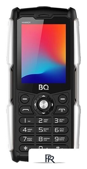 Кнопочный телефон BQ BQ-2449 Hammer (черный) - Изображение №2 — Интернет-магазин ПроЗаказ