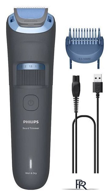 Триммер для бороды и усов Philips Beard Trimmer 3000 Series BT3617/15 - Изображение №1 — Интернет-магазин ПроЗаказ