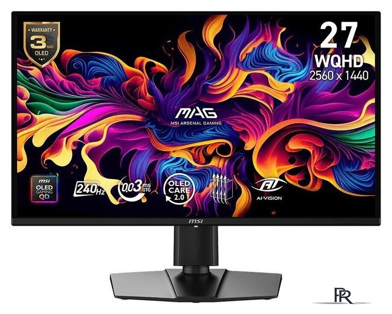 Игровой монитор MSI MAG 274QP QD-OLED X24 - Изображение №1 — Интернет-магазин ПроЗаказ