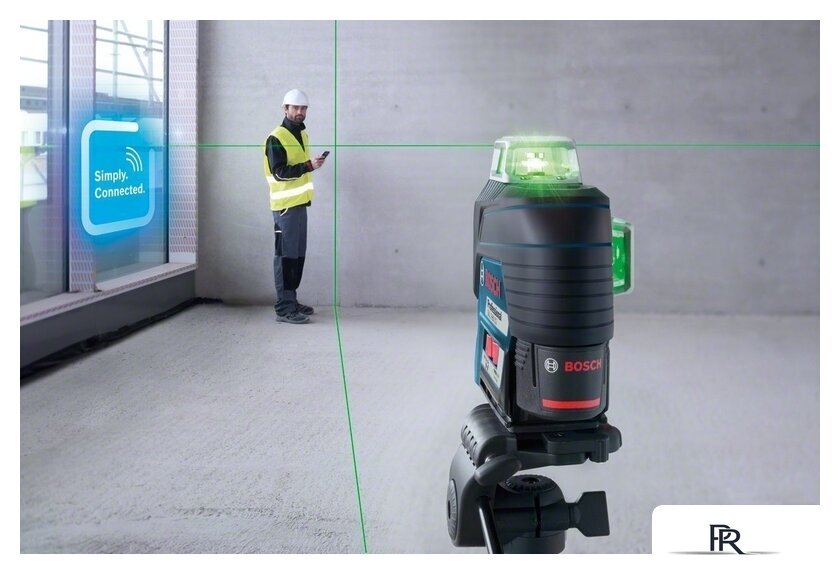 Лазерный нивелир Bosch GLL 3-80 CG Professional (с держателем BM 1) - Изображение №4 — Интернет-магазин ПроЗаказ