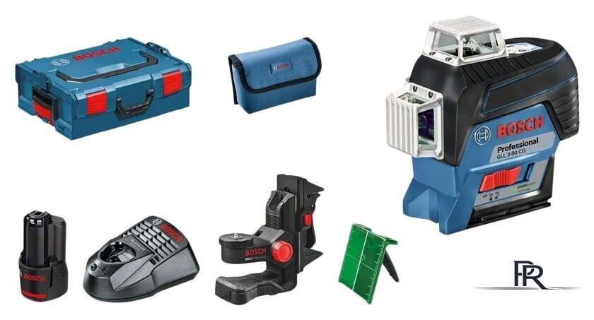 Лазерный нивелир Bosch GLL 3-80 CG Professional (с держателем BM 1) - Изображение №1 — Интернет-магазин ПроЗаказ