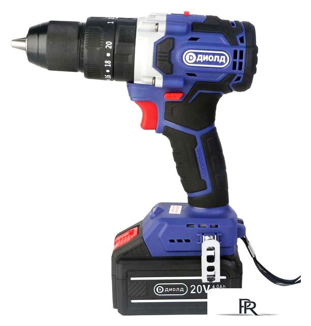 Ударная дрель-шуруповерт ДИОЛД ДЭА-20ЛИ-03 У (с 1-им АКБ, кейс) - Изображение №1 — Интернет-магазин ПроЗаказ