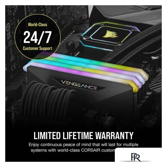 Оперативная память Corsair Vengeance RGB RT 2x16ГБ DDR4 3200 МГц CMN32GX4M2Z3200C16 - Изображение №2 — Интернет-магазин ПроЗаказ