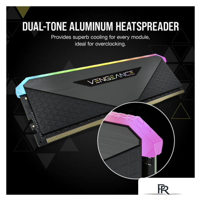 Оперативная память Corsair Vengeance RGB RT 2x16ГБ DDR4 3200 МГц CMN32GX4M2Z3200C16 - Изображение №3 — Интернет-магазин ПроЗаказ