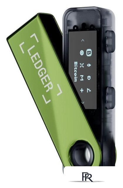 Аппаратный криптокошелек Ledger Nano S Plus (черный/зеленый) - Изображение №1 — Интернет-магазин ПроЗаказ