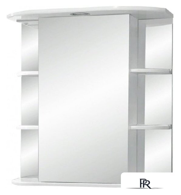  Tivoli Шкаф с зеркалом Герда 55 461808 (правый, белый) - Изображение №1 — Интернет-магазин ПроЗаказ
