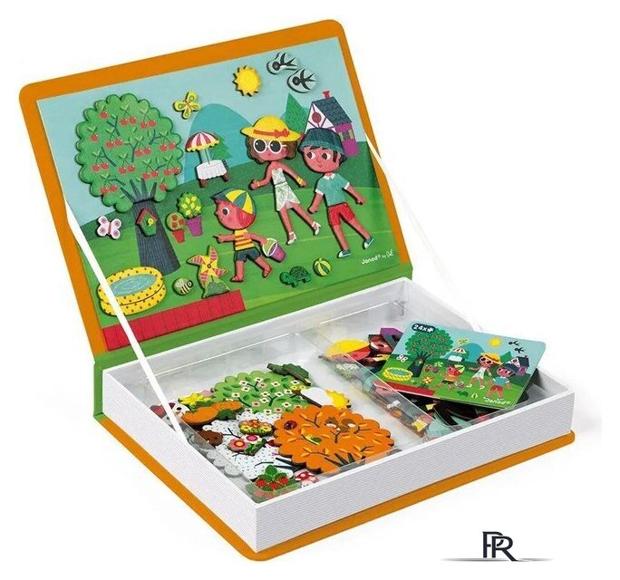 Развивающая игра Janod Книга-игра Времена года Магнитная J02721 - Изображение №4 — Интернет-магазин ПроЗаказ