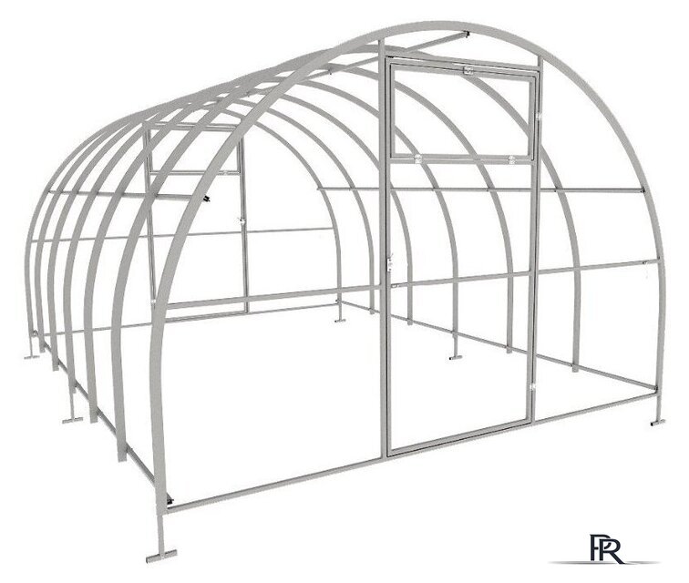 Каркас теплицы Импласт Титан из трубы 40х20 3х2 15146 (4м) - Изображение №1 — Интернет-магазин ПроЗаказ