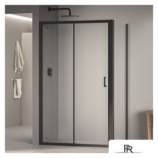 Душевой уголок RGW PA-74B (PA-14B + Z-050-2B) 410874187-14 180x70 (черный/прозрачное стекло) - Изображение №1 — Интернет-магазин ПроЗаказ