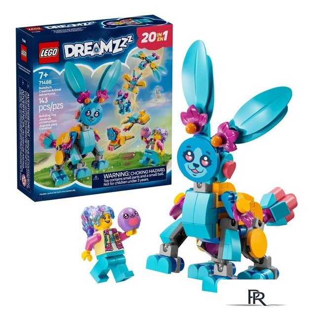 Конструктор LEGO DREAMZzz Творческие животные приключения Бунчу 71488 - Изображение №3 — Интернет-магазин ПроЗаказ