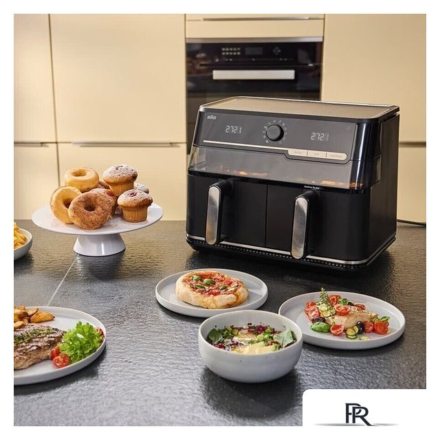 Аэрогриль (аэрофритюрница) Braun TwinCook 5 TD5073IBK - Изображение №6 — Интернет-магазин ПроЗаказ