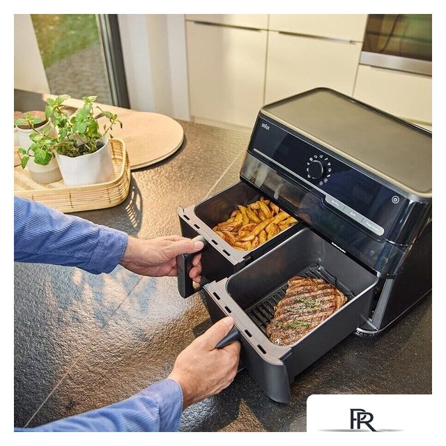 Аэрогриль (аэрофритюрница) Braun TwinCook 5 TD5073IBK - Изображение №3 — Интернет-магазин ПроЗаказ
