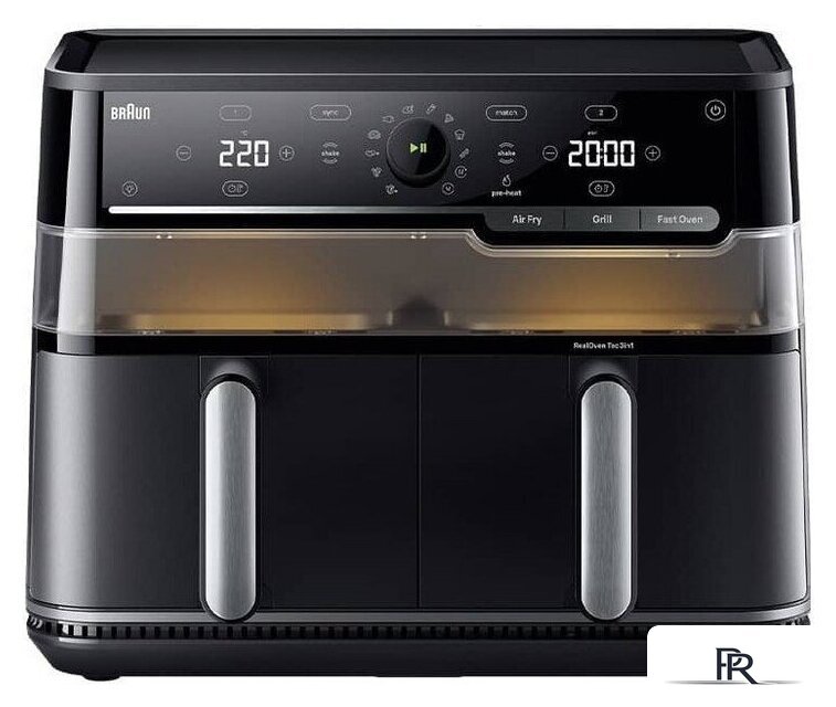 Аэрогриль (аэрофритюрница) Braun TwinCook 5 TD5073IBK - Изображение №1 — Интернет-магазин ПроЗаказ