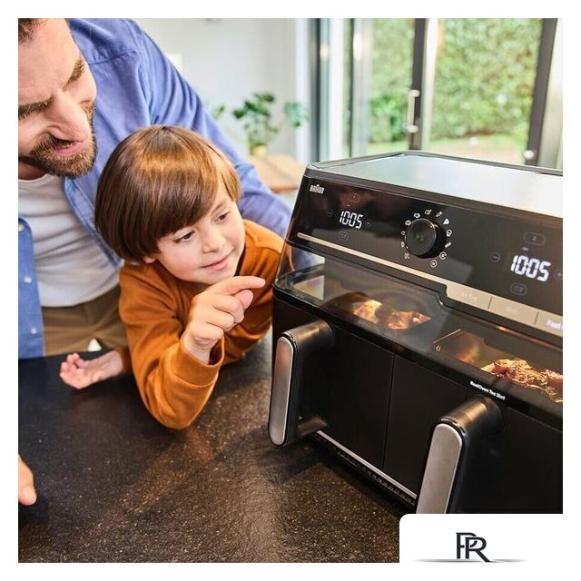 Аэрогриль (аэрофритюрница) Braun TwinCook 5 TD5073IBK - Изображение №7 — Интернет-магазин ПроЗаказ