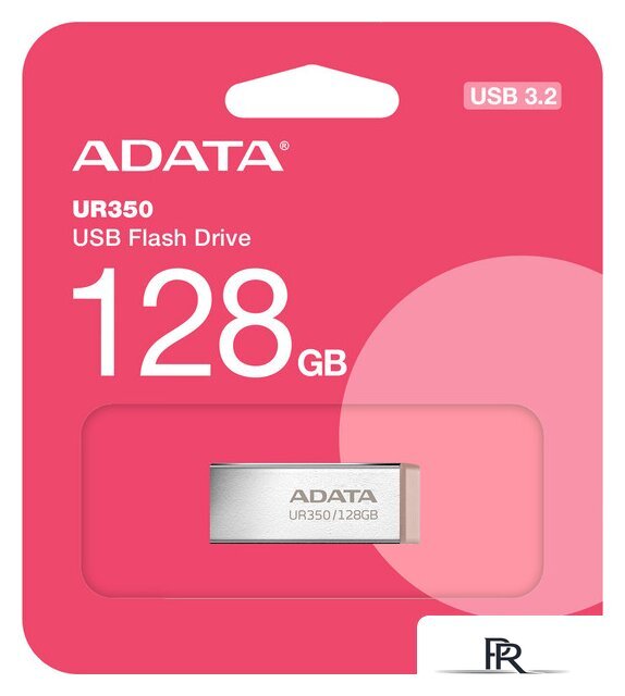 USB Flash ADATA UR350 128GB UR350-128G-RSR/BG - Изображение №1 — Интернет-магазин ПроЗаказ