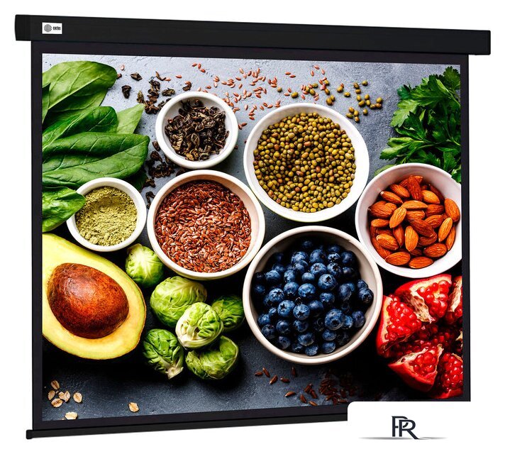 Проекционный экран CACTUS Wallscreen 187x332 CS-PSW-187X332-BK - Изображение №1 — Интернет-магазин ПроЗаказ